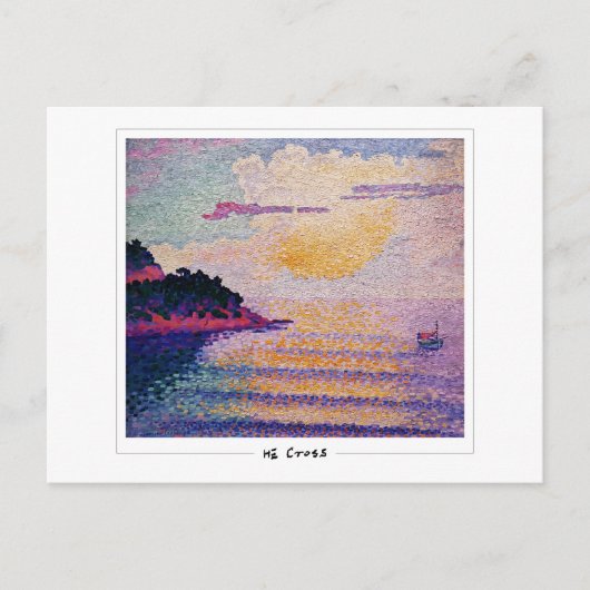 Henri-Edmond Cross #4 - Fine Art Postcard Postkarte (Vorderseite)