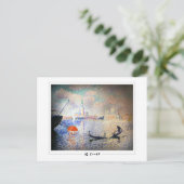 Henri-Edmond Cross #53 - Fine Art Postcard Postkarte (Stehend Vorderseite)