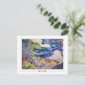 Henri-Edmond Cross #5 - Fine Art Postcard Postkarte (Stehend Vorderseite)