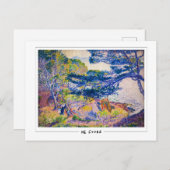 Henri-Edmond Cross #5 - Fine Art Postcard Postkarte (Vorne/Hinten)