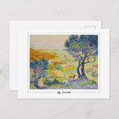 Henri-Edmond Cross #7 - Fine Art Postcard Postkarte (Vorne/Hinten)
