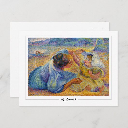 Henri-Edmond Cross #94 - Fine Art Postcard Postkarte (Vorne/Hinten)