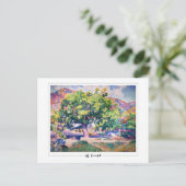 Henri-Edmond Cross #99 - Fine Art Postcard Postkarte (Stehend Vorderseite)