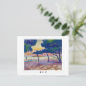 Henri-Edmond Cross #9 - Fine Art Postcard Postkarte (Stehend Vorderseite)