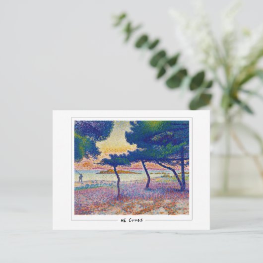 Henri-Edmond Cross #9 - Fine Art Postcard Postkarte (Stehend Vorderseite)