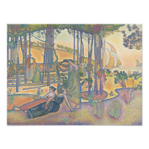 Henri-Edmond Cross - Der Abend Air Fotodruck