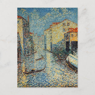 Henri-Edmond Cross - Ein Venezianischer Kanal Postkarte