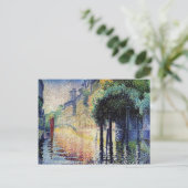 Henri-Edmond Cross- Rio San Trovaso, Venedig Postkarte (Stehend Vorderseite)