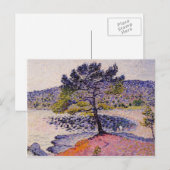 Henri-Edmond Cross- The Beach, Abend Postkarte (Vorne/Hinten)