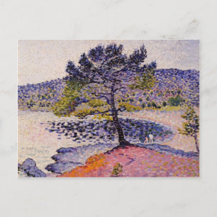 Henri-Edmond Cross- The Beach, Abend Postkarte