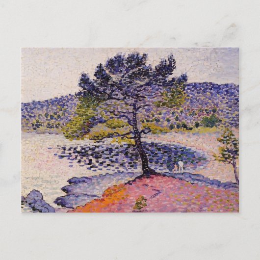 Henri-Edmond Cross- The Beach, Abend Postkarte (Vorderseite)