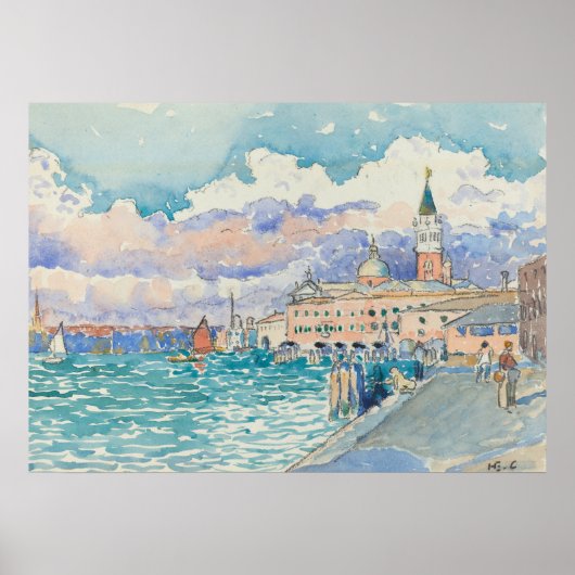 Henri-Edmond Cross - Venedig, 1903 Poster (Vorne)