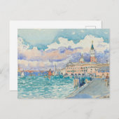 Henri-Edmond Cross - Venedig, 1903 Postkarte (Vorne/Hinten)