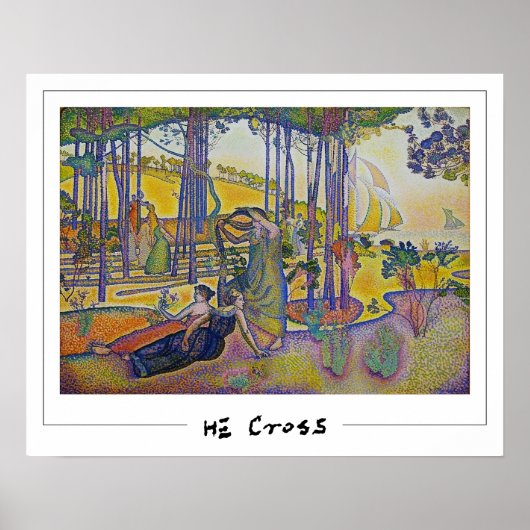 Henri-Edmond Cross Zedign Art Poster #119 (Vorne)