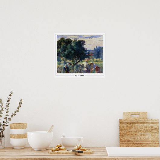 Henri-Edmond Cross Zedign Art Poster #39 (Küche)