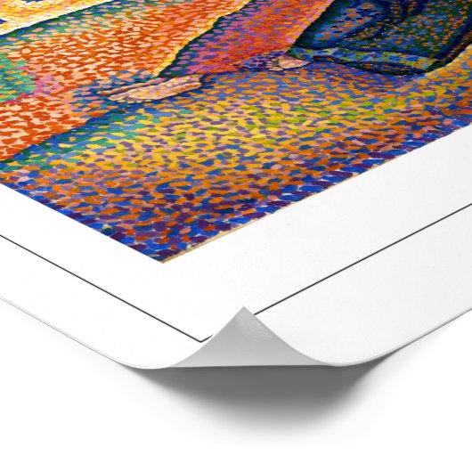 Henri-Edmond Cross Zedign Art Poster #6 (Ecke)