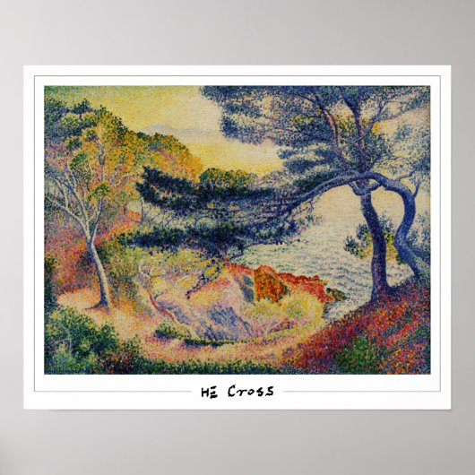 Henri-Edmond Cross Zedign Art Poster #8 (Vorne)