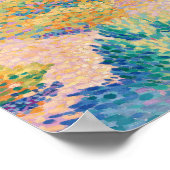 Henri Edmond kreuzen zwei Frauen an der Küste Poster (Ecke)