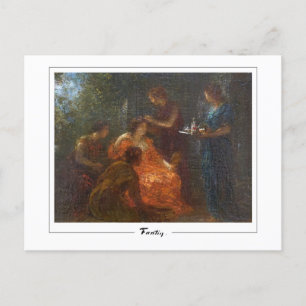 Henri Fantin-Latour #167 - Fine Art Postcard Postkarte