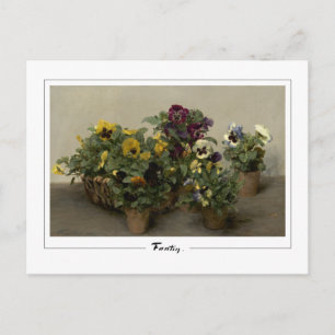 Henri Fantin-Latour #208 - Fine Art Postcard Postkarte