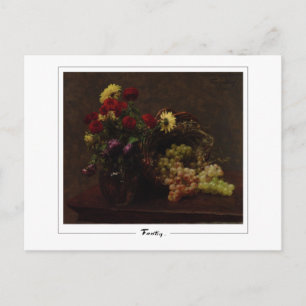 Henri Fantin-Latour #243 - Fine Art Postcard Postkarte