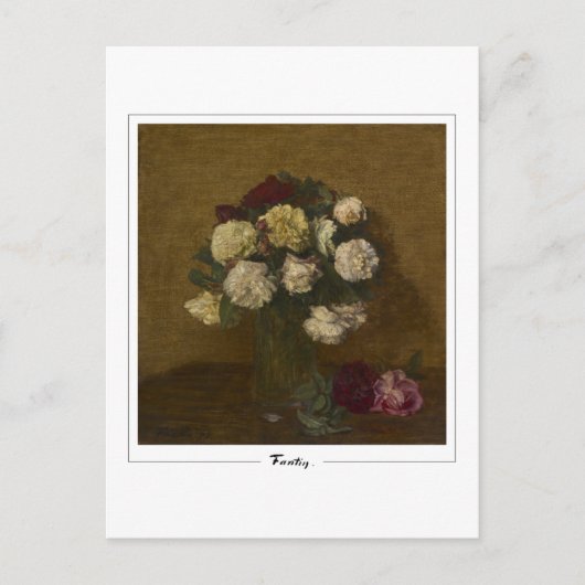 Henri Fantin-Latour #2 - Fine Art Postcard Postkarte (Vorderseite)