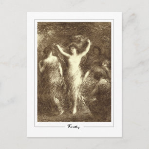 Henri Fantin-Latour #388 - Fine Art Postcard Postkarte