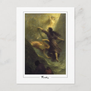 Henri Fantin-Latour #389 - Fine Art Postcard Postkarte