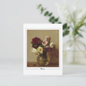 Henri Fantin-Latour #447 - Fine Art Postcard Postkarte (Stehend Vorderseite)