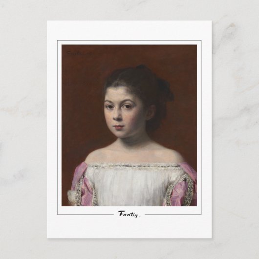 Henri Fantin-Latour #473 - Fine Art Postcard Postkarte (Vorderseite)