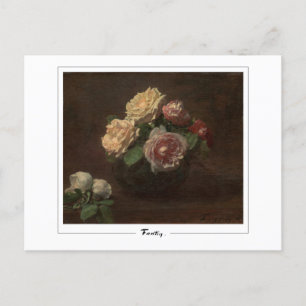 Henri Fantin-Latour #485 - Fine Art Postcard Postkarte