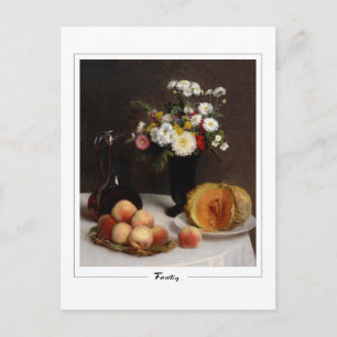 Henri Fantin-Latour #488 - Fine Art Postcard Postkarte