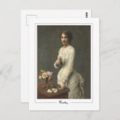 Henri Fantin-Latour #493 - Fine Art Postcard Postkarte (Vorne/Hinten)