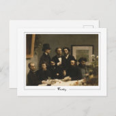 Henri Fantin-Latour #522 - Fine Art Postcard Postkarte (Vorne/Hinten)