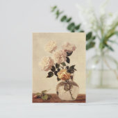 Henri Fantin-Latour- Rose Postkarte (Stehend Vorderseite)