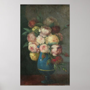 Henri Fantin-Latour Vintage Peonies in einer Vase Poster