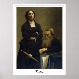 Henri Fantin-Latour Zedign Art Poster #115