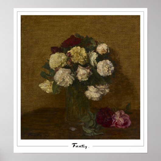 Henri Fantin-Latour Zedign Art Poster #2 (Vorne)