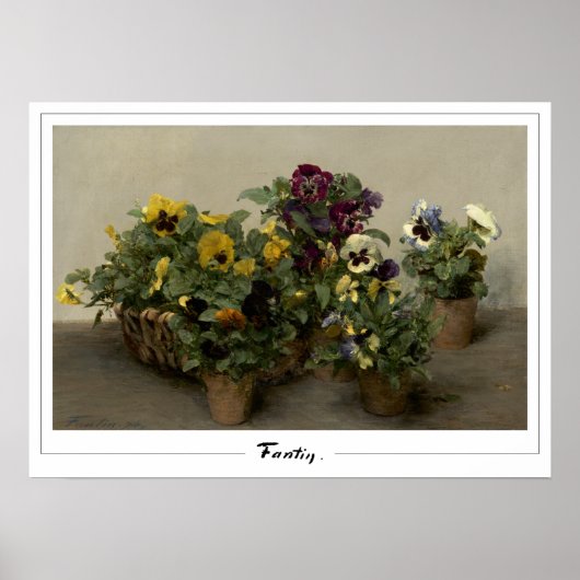 Henri Fantin-Latour Zedign Art Poster #208 (Vorne)