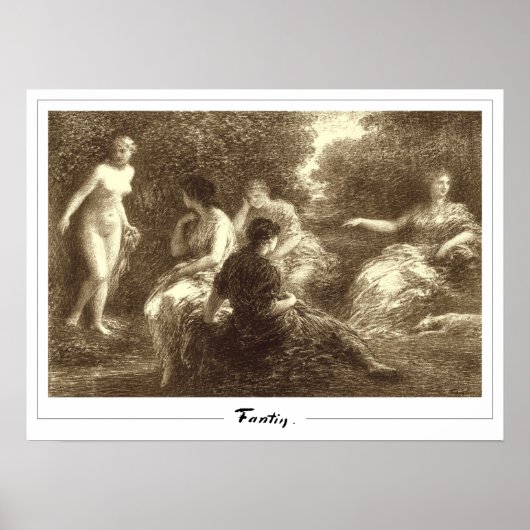 Henri Fantin-Latour Zedign Art Poster #340 (Vorne)