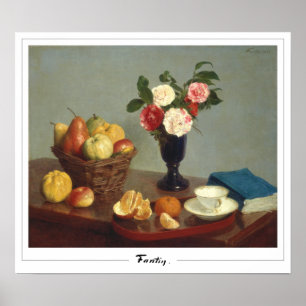 Henri Fantin-Latour Zedign Art Poster #348