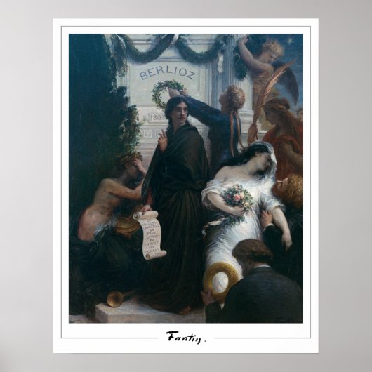 Henri Fantin-Latour Zedign Art Poster #4 (Vorne)