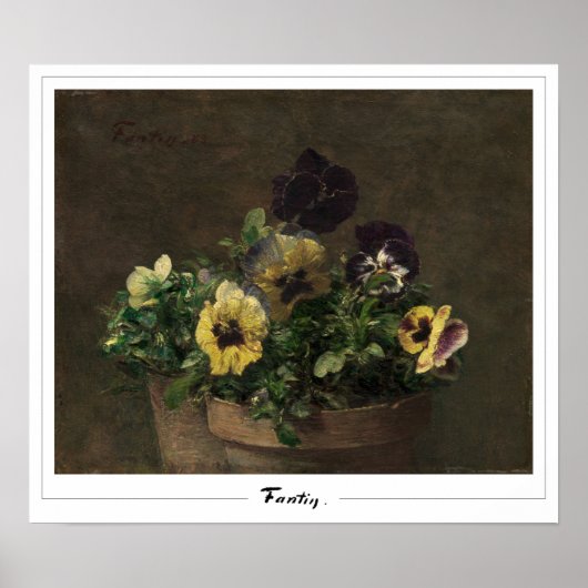 Henri Fantin-Latour Zedign Art Poster #432 (Vorne)