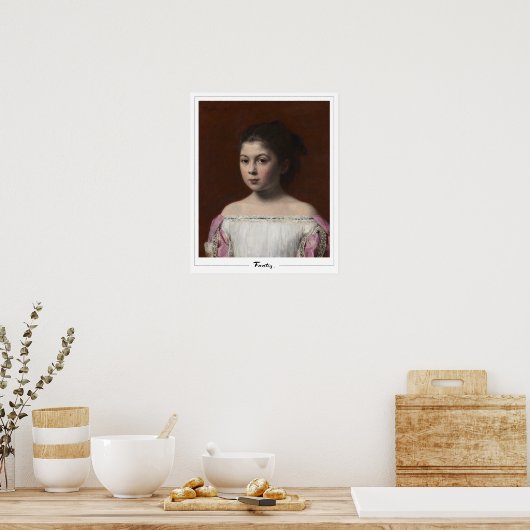 Henri Fantin-Latour Zedign Art Poster #473 (Küche)