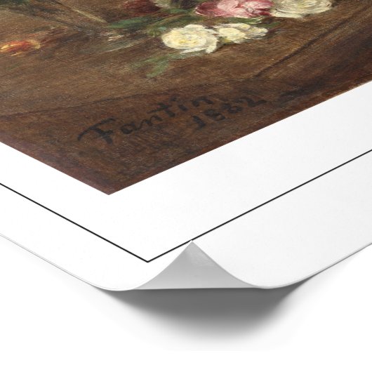 Henri Fantin-Latour Zedign Art Poster #493 (Ecke)