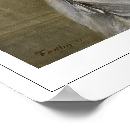 Henri Fantin-Latour Zedign Art Poster #495 (Ecke)