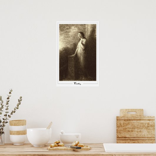 Henri Fantin-Latour Zedign Art Poster #499 (Küche)