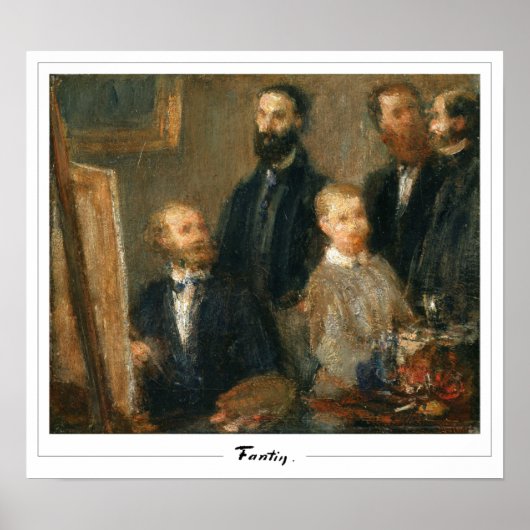 Henri Fantin-Latour Zedign Art Poster #5 (Vorne)