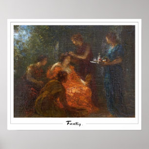 Henri Fantin-Latour Zedign Kunstposter #167 Poster