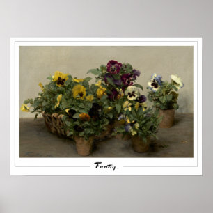 Henri Fantin-Latour Zedign Kunstposter #208 Poster